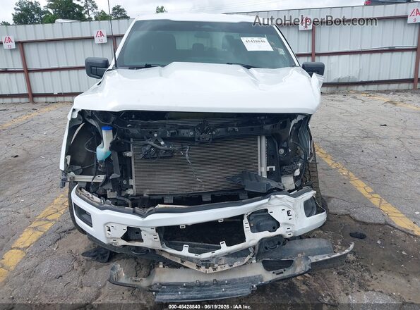 1FTFW3L53SKE44742 2025 FORD F150 White Widok wnętrza z tyłu