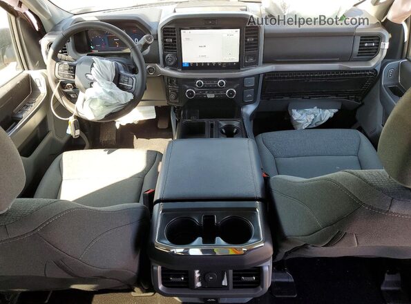 1FTFW3L53TKD06135 2025 FORD F150 Gray Widok deski rozdzielczej