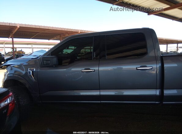 1FTFW3L54RKE11551 2024 FORD F150 Серый Панорамный вид салона 360°