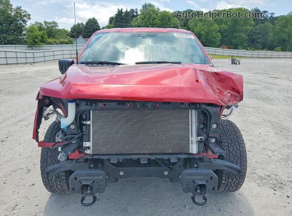 1FTFW3L55SFA90117 2025 FORD F150 Красный Вид спереди