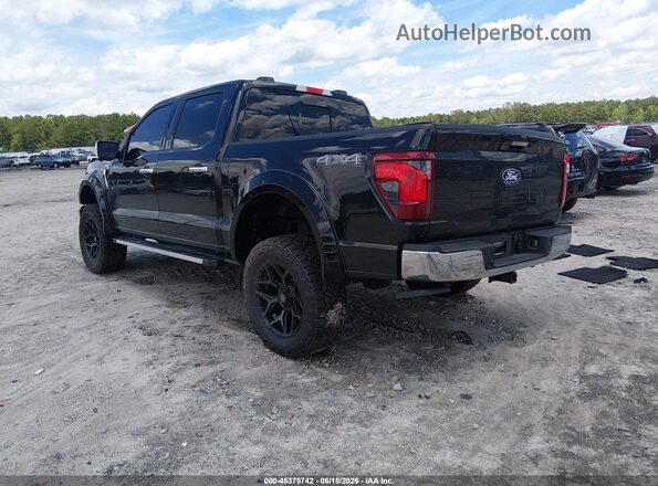 1FTFW3L58RKF25956 2024 FORD F150 Black Հետևի ձախ