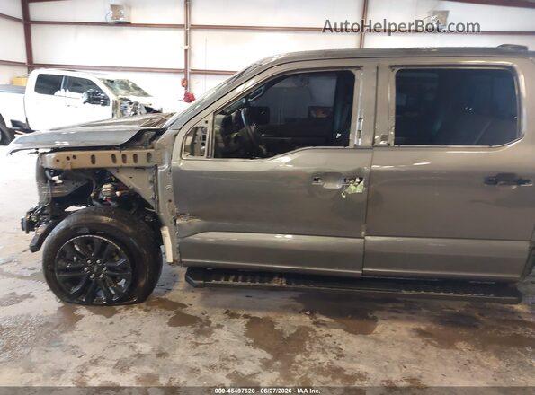 1FTFW3L59SFB79401 2025 FORD F150 Gray წინა ხედი