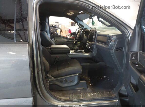 1FTFW3L59SFB79401 2025 FORD F150 Gray წინა სალონის ხედი