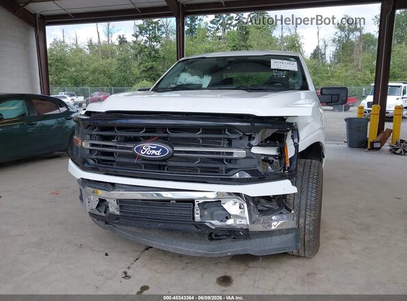 1FTFW3L5XSKD99153 2025 FORD F150 White Widok z przodu