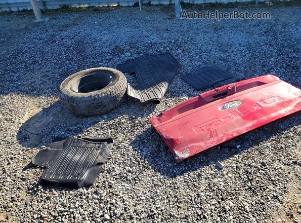 1FTFW3L81SFB62988 2025 FORD F150 Red Vista del compartimento del motor