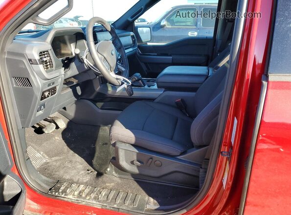 1FTFW3L81SFB62988 2025 FORD F150 Red Vista interior delantera