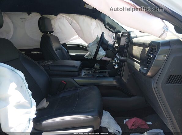 1FTFW3L82RFA07666 2024 FORD F150 White წინა სალონის ხედი