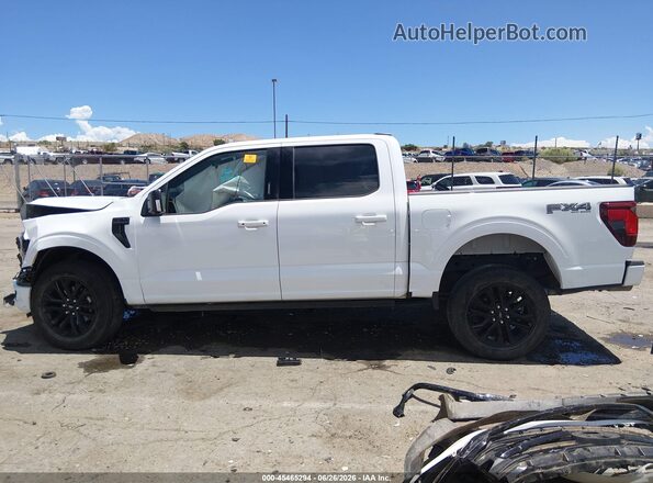 1FTFW3L82RFA07666 2024 FORD F150 White სალონის 360-გრადუსიანი ხედი