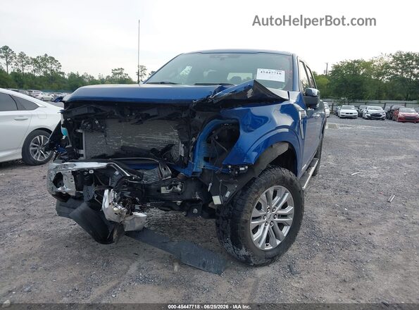 1FTFW3L82RKF05048 2024 FORD F150 Blue Vista frontal