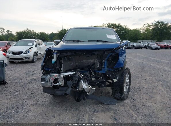 1FTFW3L82RKF05048 2024 FORD F150 Blue Vista interior trasera
