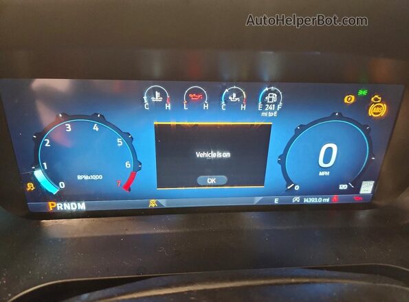 1FTFW3L83RFB54935 2024 FORD F150 Gray Widok zestawu wskaźników