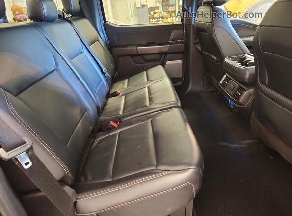 1FTFW3L83RFB54935 2024 FORD F150 Gray Widok tylnych siedzeń
