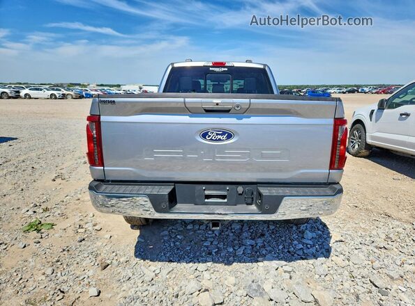 1FTFW3L84RFA33413 2024 FORD F150 Silver Rear view