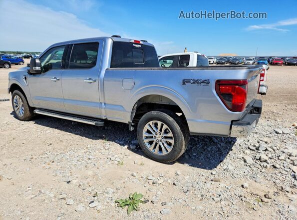 1FTFW3L84RFA33413 2024 FORD F150 Silver Rear left