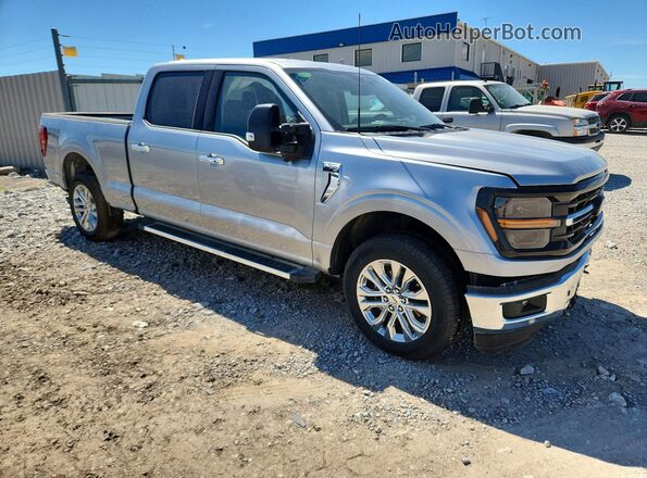 1FTFW3L84RFA33413 2024 FORD F150 Silver Front right