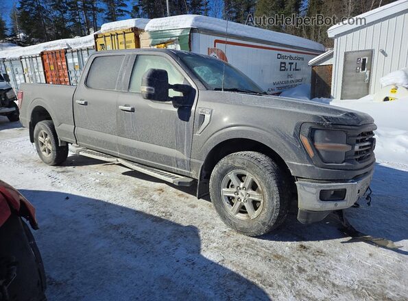 1FTFW3L85RKD34473 2024 FORD F150 Gray Front right