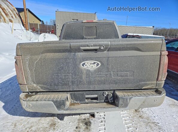 1FTFW3L85RKD34473 2024 FORD F150 Gray Rear view