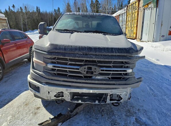 1FTFW3L85RKD34473 2024 FORD F150 Gray Front view