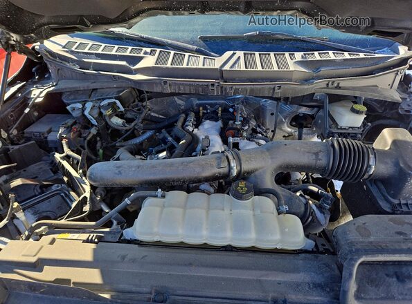 1FTFW3L85RKD34473 2024 FORD F150 Gray Rear interior view