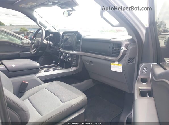 1FTFW3L86RKF79248 2024 FORD F150 Gray Սալոնի դիմացի տեսք
