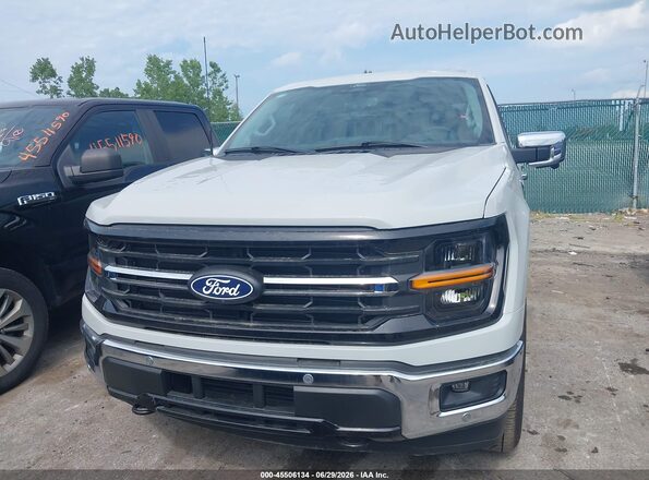 1FTFW3L86RKF79248 2024 FORD F150 Gray Սարքավորումների վահանակի տեսք