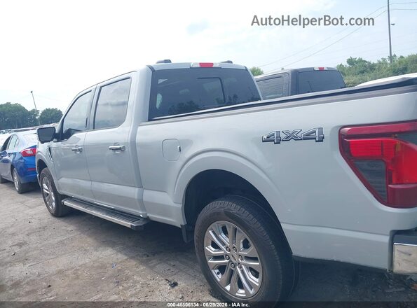 1FTFW3L86RKF79248 2024 FORD F150 Gray Սալոնի 360 աստիճան տեսք