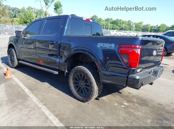 1FTFW3L88RFB51271 2024 FORD F150 Dark Blue Հետևի ձախ