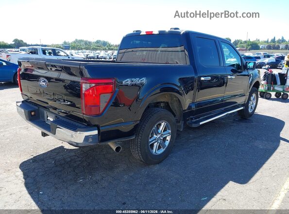 1FTFW3L88SKE01525 2025 FORD F150 Black Tył prawy