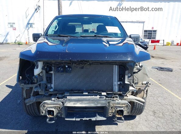 1FTFW3L88SKE01525 2025 FORD F150 Black Widok wnętrza z tyłu