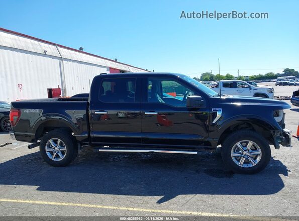 1FTFW3L88SKE01525 2025 FORD F150 Black Widok wnętrza 360 stopni