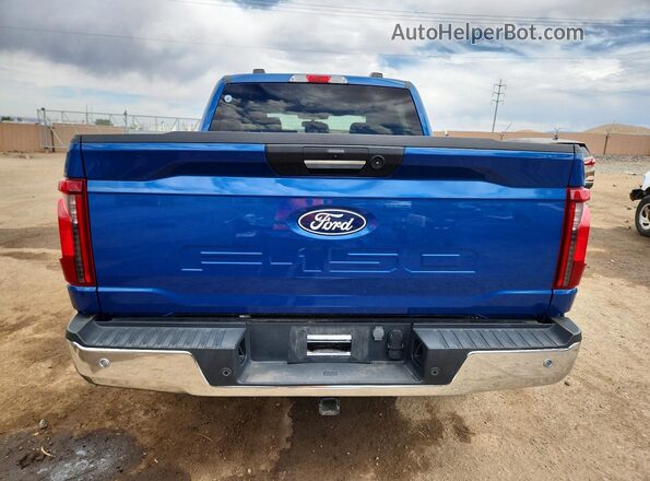1FTFW3LD0RFA49296 2024 FORD F150 Blue უკანა ხედი