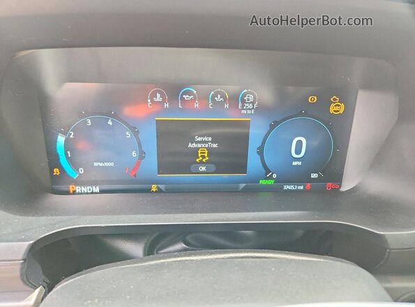 1FTFW3LD0RFA49296 2024 FORD F150 Blue ხელსაწყოთა პანელის ხედი