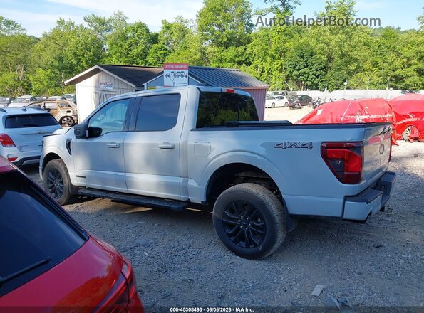 1FTFW3LD0RFB76405 2024 FORD F150 Gray სალონის 360-გრადუსიანი ხედი