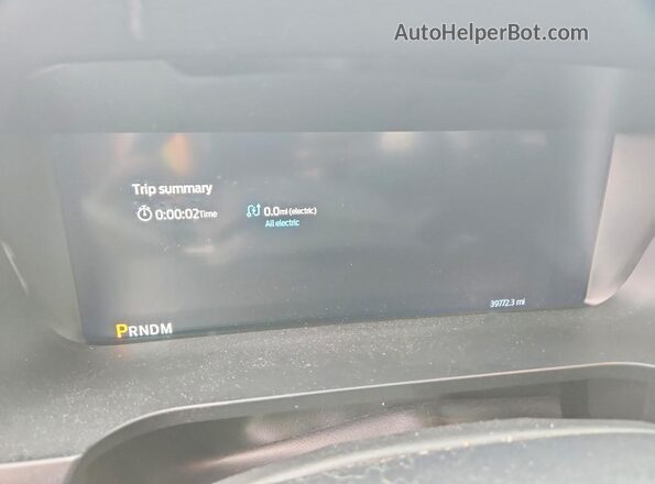 1FTFW3LD0RFB82611 2024 FORD F150 White Instrument cluster view