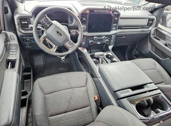 1FTFW3LD0RFB82611 2024 FORD F150 White Dashboard view