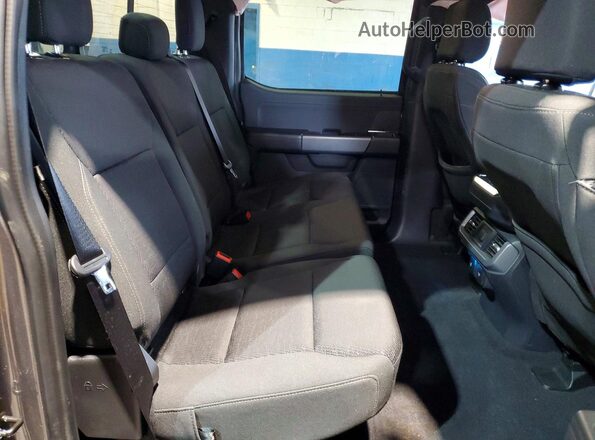 1FTFW3LD0SFA09967 2025 FORD F150 Gray Rear seats view