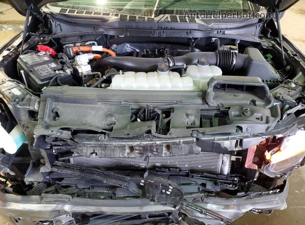 1FTFW3LD0SFA09967 2025 FORD F150 Gray Rear interior view