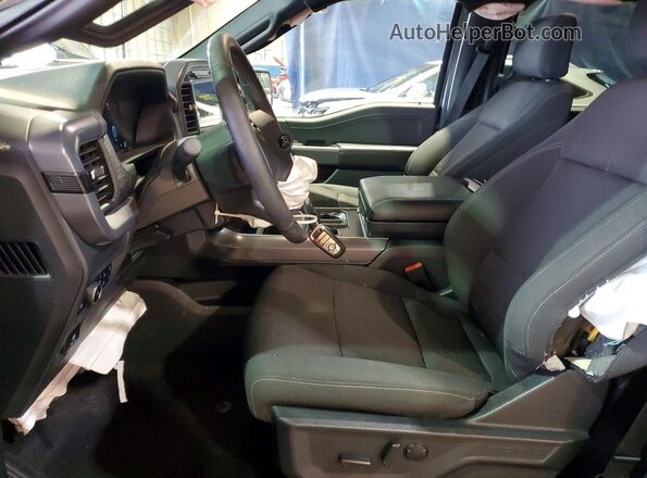 1FTFW3LD0SFA09967 2025 FORD F150 Gray Front interior view
