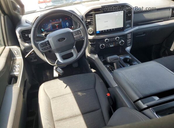 1FTFW3LD0SFA31922 2025 FORD F150 Gray Dashboard view