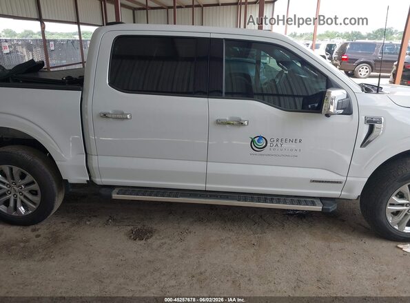 1FTFW3LD1RFA08854 2024 FORD F150 White Սալոնի հետևի տեսք