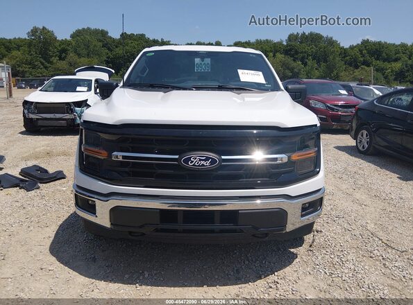 1FTFW3LD1RFA54717 2024 FORD F150 White Rear interior view