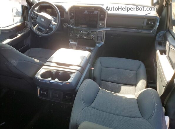 1FTFW3LD1RFB38374 2024 FORD F150 Gray Widok deski rozdzielczej