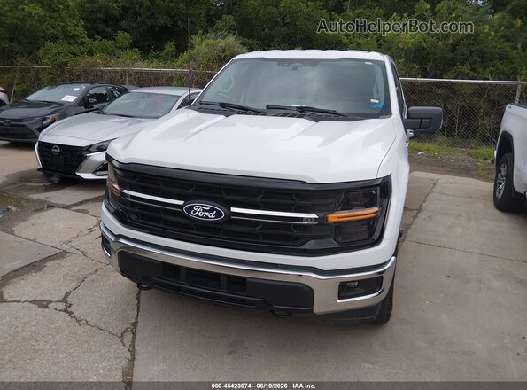 1FTFW3LD3RFA27616 2024 FORD F150 Белый Вид щитка приборов