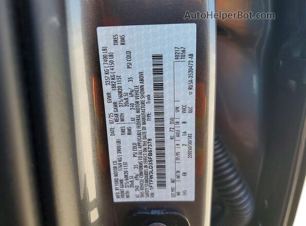 1FTFW3LD3SFB67378 2025 FORD F150 Gray 