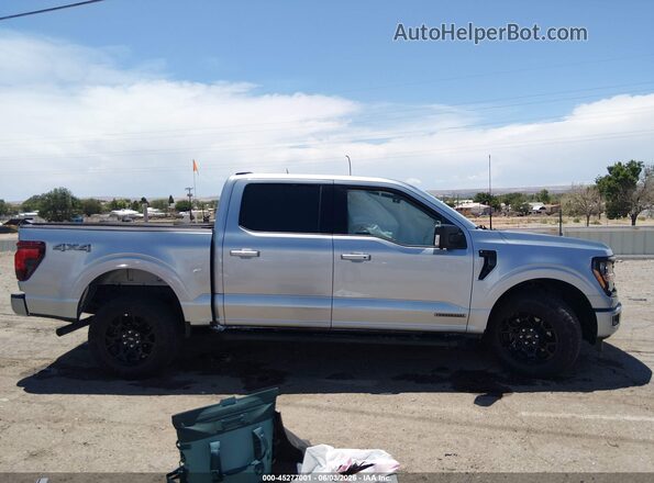 1FTFW3LD4RFA61919 2024 FORD F150 Silver Вид задньої частини салону