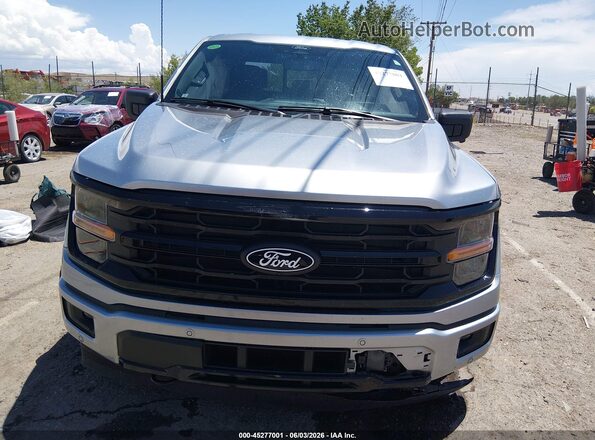 1FTFW3LD4RFA61919 2024 FORD F150 Silver Вид щитка приладів