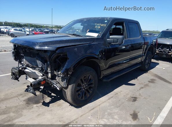 1FTFW3LD4RFB47554 2024 FORD F150 Black Vista tres cuartos delantera izquierda