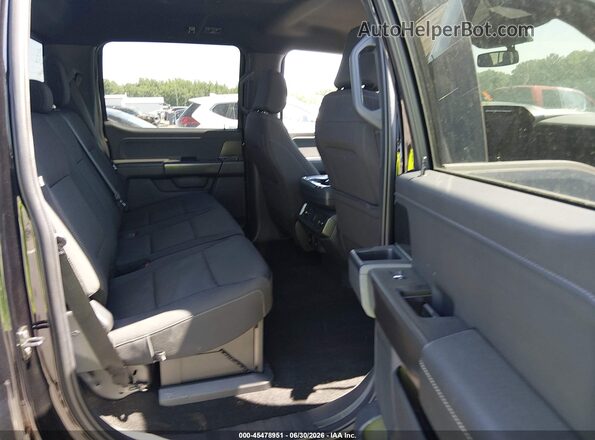 1FTFW3LD4RFB47554 2024 FORD F150 Black Vista de la etiqueta del VIN