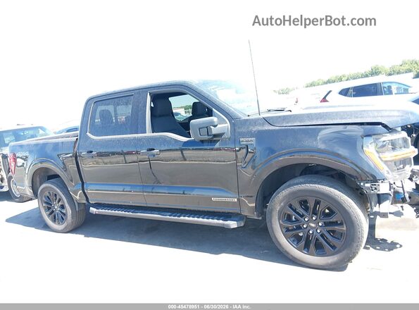 1FTFW3LD4RFB47554 2024 FORD F150 Black Vista interior trasera