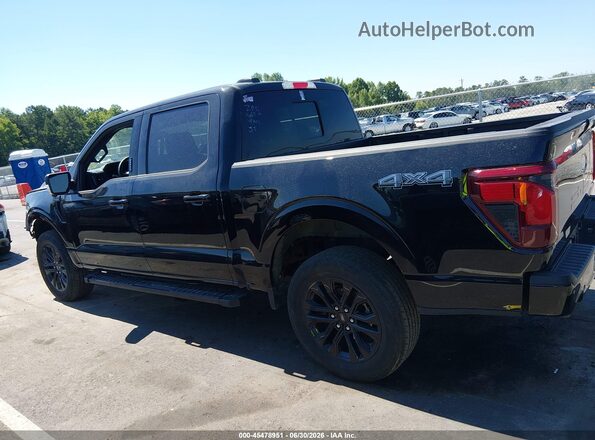 1FTFW3LD4RFB47554 2024 FORD F150 Black Vista interior de 360 grados